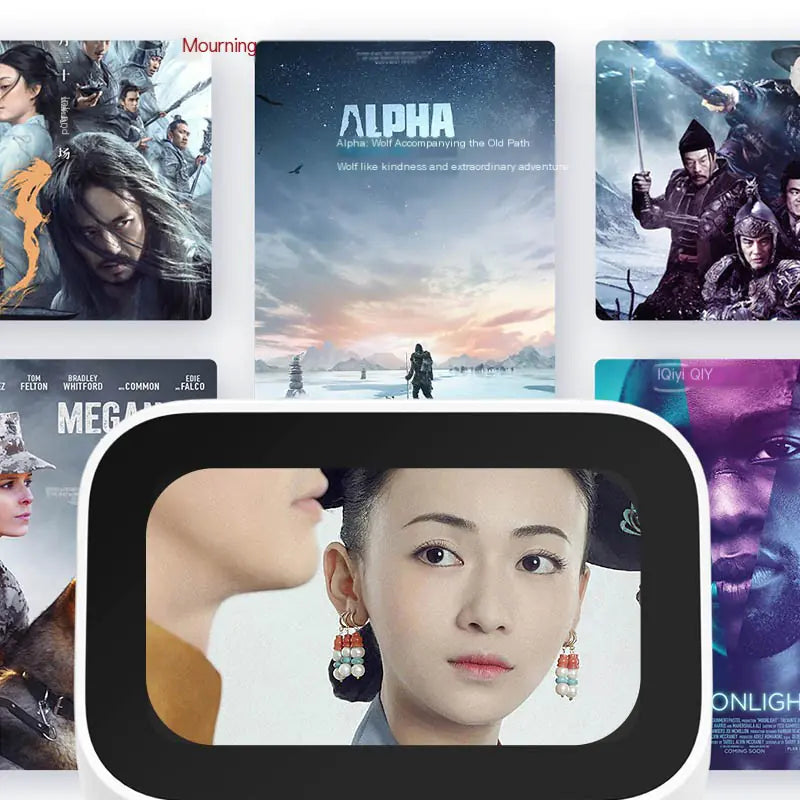 Xiao Ai Touchscreen Slimme Speaker met Bluetooth Alarm